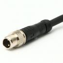 ELECOM PZBACN030-0002 防水インダストリアルケーブル/M8/3ピン(オス)