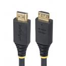 StarTech.com HDMI2-CABLE-GRIP-2M HDMI 2.0ケーブル/2m/抜け防止コネクター/ハイスピード/4K60Hz/HDR10/ブラック/抜けにくい