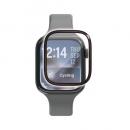 ELECOM AW-25AFLGGR Apple Watch 46mm/フルカバーガラスフィルム/高透明/指紋防止/治具付