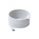 ELECOM MPA-CCTMG20WH USB Type-C to USB Type-Cケーブル/まとまるマグネット/ナイロンメッシュ/USB Power Delivery対応/最大60W/2.0m/ホワイト