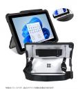 エムディーエス MDS-TSCSFP12BLTBK2 Microsoft Surface Pro 12インチ対応 耐衝撃ケース（キックスタンド対応タイプ） ブラック