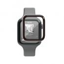 ELECOM AW-25DFLGFRBK Apple Watch 44mm/ガラスフィルム/フレーム付/光沢