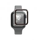 ELECOM AW-25EFLGGR Apple Watch 40mm/フルカバーガラスフィルム/高透明/指紋防止/治具付