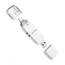 BUFFALO SSD-SD250U3-WA USB3.2(Gen2) Type-C/Aコネクター両対応 中低速帯 スティック型SSD 250GB ホワイト