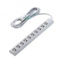 ELECOM T-H31030NM 法人用タップ/3P/抜け止め/マグネット/10個口/3.0m