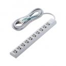 ELECOM T-H31050NM 法人用タップ/3P/抜け止め/マグネット/10個口/5.0m