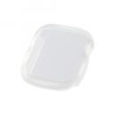 ELECOM AW-25DFCTSLCR Apple Watch 44mm/フルカバーケース/TOUGHSLIM/プレミアムガラス/高透明/クリア