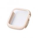 ELECOM AW-25EFCTSLBE Apple Watch 40mm/フルカバーケース/TOUGHSLIM/プレミアムガラス/高透明/ベージュ