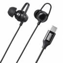 サンワサプライ MM-HSTC05BK USB Type-Cイヤホンマイク（ブラック）