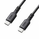 サンワサプライ KU-CCP6020TK2 USB 2.0 Type-Cケーブル（C-C・ストレート・60W・2m）