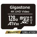 Gigastone GJMX-128GV3A1 microSDXCカード 128GB SDカードケース付き UHS-I U1 A1 V30スペック 最大読み取り速度95MB/s Full HDビデオ撮影対応