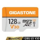 Gigastone GJMX-128GV3R microSDXCカード 128GB SDカードケース付き UHS-I U1 V30 Class10スペック 最大読み取り速度95MB/s 4K ビデオ撮影対応