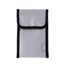 ELECOM BMA-MBP01MGY 難燃ポーチ/折り込みタイプ/ポケット付属/Mサイズ/グレー