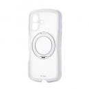 ELECOM PM-A25AGRSTKMWH iPhone 17/Grippy/フレームカラー/極限/MAGKEEPスタンド/ホワイト