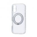 ELECOM PM-A25AMGSTKSV iPhone 17/ハイブリッドケース/極限/MAGKEEP/スタンド/シルバー