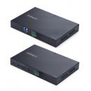 StarTech.com C10043-USB-EXTENDER USB 3.0エクステンダー/4ポート/5Gbps/最大100m/Cat6a/Cat7/Cat8 LANケーブル対応