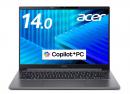 Acer(エイサー) TMX414-51-H73Y Acer TravelMate X4 14 AI (Core Ultra 7プロセッサー 258V/32GB/SSD・512GB/光学ドライブなし/Win11Pro64/Officeなし/14型/Copilot+PC)