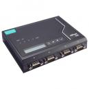 MOXA NPort 6450-G2 第2世代 4ポート RS-232/422/485 セキュアターミナルサーバー 10/100M RJ45×1 電源アダプター付き