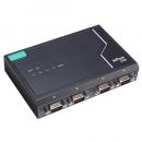 MOXA NPort 6450-G2-T 第2世代 4ポート RS-232/422/485 セキュアターミナルサーバー 10/100M RJ45×1 (ワイド温度モデル)