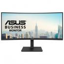【法人様宛限定】ASUS VA34VCPSR 34型湾曲型ウルトラワイドモニター/3440×1440/USB-C (DP Alt Mode)×1、DisplayPort 1.4×1、HDMI(v2.1)×1、USB 3.2 Gen 1 Type-A×3、RJ45/ブラック/スピーカー：あり
