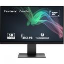 ビューソニック VP2788-5K 27型ワイド液晶ディスプレイ/5120×2880/HDMI、DisplayPort、USB Type-C/ブラック/スピーカー/5K/IPSパネル/チルト/スウィーベル/ピボット/高さ調整