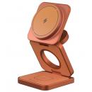 ADAM elements APAADMAG3ULOR Mag 3 Ultra Orange Qi2 25W 3-in-1 折りたたみ式ワイヤレス充電器
