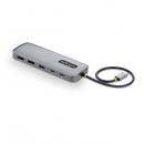 StarTech.com 189B-USBC-MULTIPORT USB-Cハブ/2画面 4K DisplayPort/100W PD/LAN/10-in-1 ドッキングステーション
