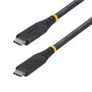 StarTech.com CC50CM40GUSB4TP USB4ケーブル/50cm/40Gbps/Type-C/240W/8K60Hz/DP2.1/ブラック/高速充電 データ転送