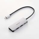 ELECOM DST-040BPSV Type-Cドッキングステーション/4in1/USB PD対応/USB-A×2/USB-C×1/HDMI×1/シルバー