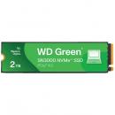 WesternDigital WDS200T4G0E WD Green SN3000 シリーズ エントリーモデル M.2 PCIe Gen4x4 NVMe 接続SSD (2TB)