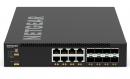 NETGEAR XSM4316-100AJS 10G/5G/2.5G/1Gポート×8、10G SFP+スロット×8 フルマネージスイッチ M4350-8X8F