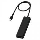 ELECOM DST-N050BPBK Type-C ドッキングステーション/磁石付き/USB-A×2/HDMI×1/USB-C×2/ブラック