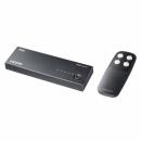 サンワサプライ SW-HDR41R 4K対応HDMI切替器（4入力・1出力・リモコン付き）