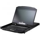 ATEN CL3716NWJJL 18.5インチLCD搭載 16ポート USB HDMI KVMドロワー（FHD対応）/ロングレール