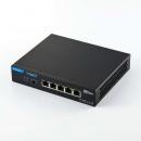 ELECOM EHC-X05MA-HB Giga対応スイッチングHub/5ポート/10G/金属筐体/電源外付モデル/ブラック
