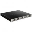 D-Link(ディーリンク) DGS-3630-52PCMI/A3 ギガビットL3スタッカブルスイッチ、PoE+対応（最大370W給電）、10/100/1000BASE-Tポート×48（SFPコンボスロット×4）、10G SFP+スロット×4、MPLSイメージ（MI）