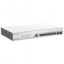 D-Link(ディーリンク) DBS-2000-10MP/A2-D8 DBS-2000-10MP/A2 8年間ライセンスパック(無償ライセンス1年含)、NucliasギガビットL2スマートスイッチ、PoE+(最大130W給電)、10/100/1000BASE-T×8、SFPスロット×2