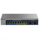 NETGEAR MS110TXUP-100JPS MS110TXUP PoE++マルチギガ(2.5G)8ポート 10G SFP+ x2 スマートクラウドスイッチ