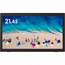 グリーンハウス GH-LCT22D-BK 21.45型タッチパネルLED液晶ディスプレイ/1920×1080/HDMI、DisplayPort、mini D-Sub15/ブラック/スピーカー/3年保証/VAパネル採用