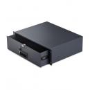 StarTech.com 3U-RACK-MOUNT-DRAWER サーバーラック用引き出し収納ケース/3U/19インチ/耐荷重10kg/鍵・背面ケーブル配線口付/ラックマウント ドロワー