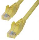 StarTech.com CAT6UTP1MYL Cat6 LANケーブル/1m/イエロー/UTP/100W PoE/純銅導体/スナッグレス/カテゴリ6 イーサネット