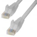 StarTech.com CAT6UTP2MWH Cat6 LANケーブル/2m/ホワイト/UTP/100W PoE/純銅導体/スナッグレス/カテゴリ6 イーサネット