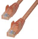 StarTech.com CAT6UTP50CMOR Cat6 LANケーブル/50cm/オレンジ/UTP/100W PoE/純銅導体/スナッグレス/カテゴリ6 イーサネット