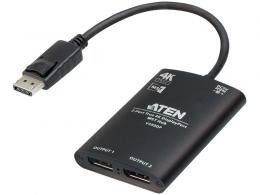 ATEN VS92DP 2ポート DisplayPort分配器（4K60p、MST対応）