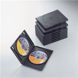 ELECOM CCD-DVD06BK DVDトールケース