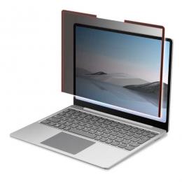 ELECOM EF-MSLGPFNS2 Surface Laptop Go用のぞき見防止フィルタ/ナノサクション/12.4インチ