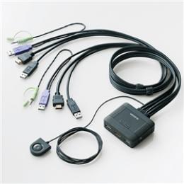 ELECOM KVM-HDHDU2 フルHD対応 HDMI対応パソコン切替器