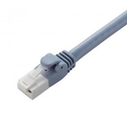 ELECOM LD-GPAT/BU1/RS LANケーブル/CAT6A対応/EU RoHS指令準拠/爪折れ防止/簡易パッケージ仕様/1m/ブルー