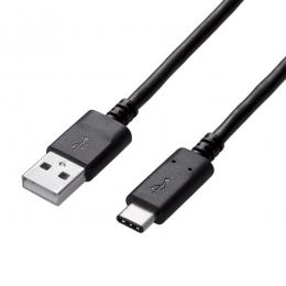 ELECOM U2C-AC40NBK USB2.0ケーブル/A-Cタイプ/認証品/4.0m/ブラック