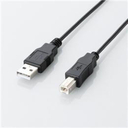 ELECOM U2C-JB30BK エコUSB2.0ケーブル/A-Bタイプ/エコ/3m/ブラック